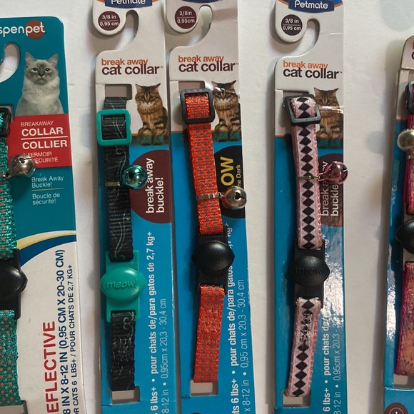 8 brand new cat collars all sold together brand new - Picture 3 of 7